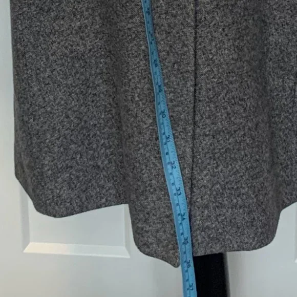 Grey Spring Coat size 10 - Picture 6 of 11
